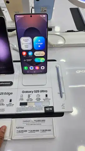 Samsung Galaxy S25 Ultra.Cashback Up to 3juta,Free Adapter 45watt