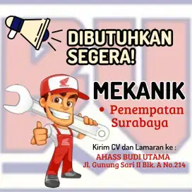 Loker MEKANIK HONDA