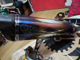 Knalpot villan dan disc break xmax
