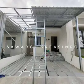 Menerima Pasang Kanopi Bebagai Jenis Atap Sawargi Kreasindo