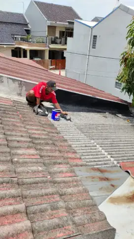 Jasa perbaikan, atap bocor, talang air, dan dak rembes
