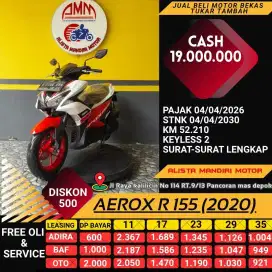 YAMAHA AEROX R 155 TH 2020 PAJAK ON KREDIT DP 600