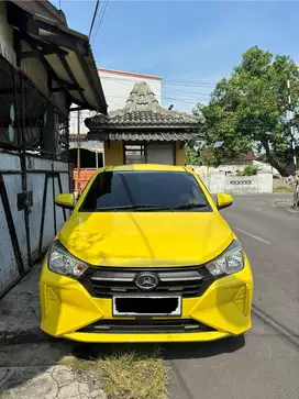 Daihatsu Ayla X matic 2023 KM 12 rb