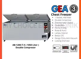 Freezer GEA 1000 liter AB-1200-TX Double Compressor