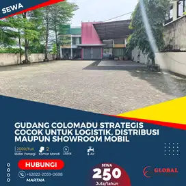 Gudang Strategis Colomadu Cocok untuk Logistik atau Showroom Mobil