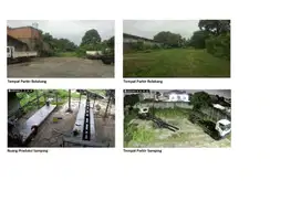 DI JUAL TANAH DIATASNYA BERDIRI PABRIK KAROSERI KENDARAAN