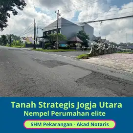 Tanah Jogja Area Jalan Gito-Gati, Nempel Perumahan Elite