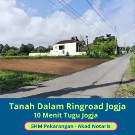 Tanah Jogja Dalam Ringroad, 10 Menit Tugu Jogja, Nyaman Huni dan Asri