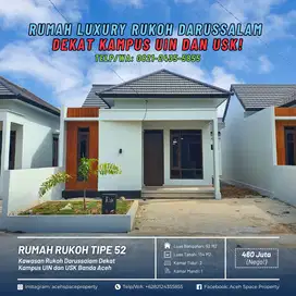 Dijual Rumah di Rukoh Darussalam Banda Aceh - Dekat Kampus UIN dan USK
