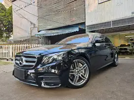 24 rb km E 300 AMG Line 2018 nik 2017 hitam avantgarde new profile ori