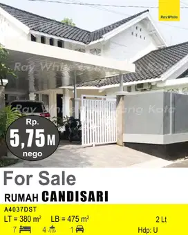 DIJUAL RUMAH DI CANDISARI A4037
