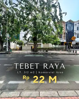 For Sale Komersial Area Cocok Untuk Usaha, Kantor & Row Jalan Lebar