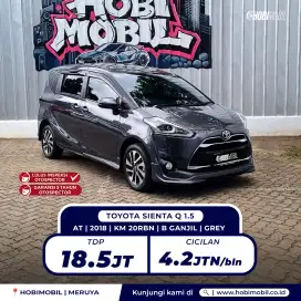 Sienta Q at 2018 km 20rbn garansi mesin 5 tahu