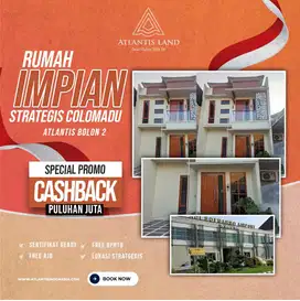 Rumah Colomadu Cluster 2 Lantai 600 jt-an