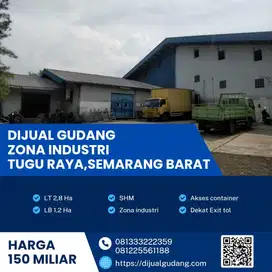Gudang jual lokasi Semarang luas 28000m harga terjangkau