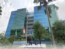 Sewa Kantor Blue Green Office 215 M2 Fitted Akses Bandara Dekat Tol