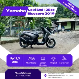 Yamaha Lexi 125cc Bluecore Std Fi Tahun 2019 Pajak Hidup