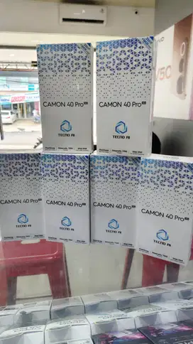 TECNO CAMON 40 PRO 5G 8/256 NEW ORI RESMI