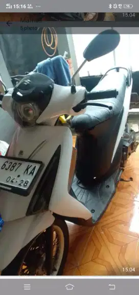 Jual motor suzuki spin tahun 2007.