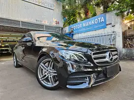 Antik 24 rb km E300 AMG 2018 nik 2017 hitam mercy E 300 avg avantgarde