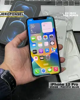 IPHONE 12 PRO 256GB BLUE IBOX MURAH ORIGINAL ADA MINUS