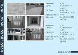 Dijual 2 Ruko Gandeng Arteri Pondok Indah
