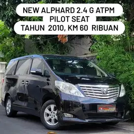 ALPHARD 2.4 G ATPM
tahun NIK 2010, KM 60 ribuan