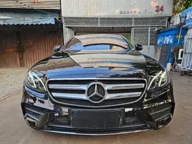 Antik 24 rb km Mercy E300 AMG 2018 nik 2017 hitam E 300 avg avantgarde