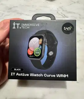 Smart watch smartwatch IT immersive tech curve wr black jam digital bu