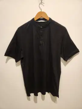 Zara Collar Tshirt Black