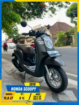HONDA SCOOPY 2019 MESIN AMAN MASZEHH HIKMAH MOTOR KEPUH