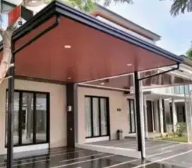 Kanopi atap alderon minimalis