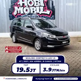 Wuling cortez s lux at 2021 garansi mesin 5 tahun