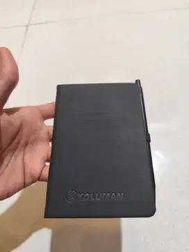 buku notepad kecil + pena bahan premium