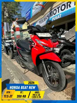 HONDA BEAT NEW 2024 NEGO SAMPE DEAL HIKMAH MOTOR KEPUH