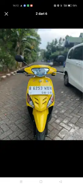 Mio kuning sporty 2006 asli