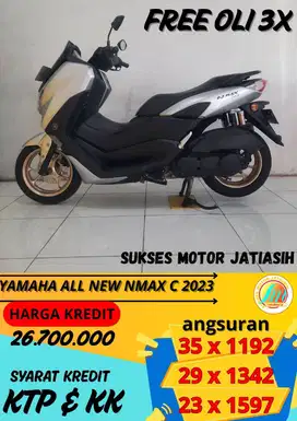 YAMAHA ALL NEW NMAX CONNECTED 2023 bisa cash dan kredit