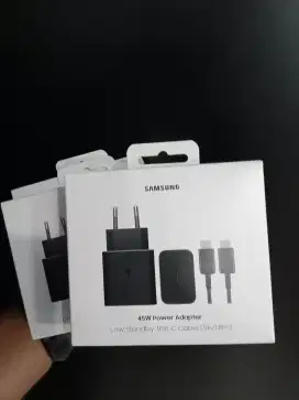 CHARGER SAMSUNG 45WATT + CABEL C TO C (ORIGINAL SAMSUNG) BARU