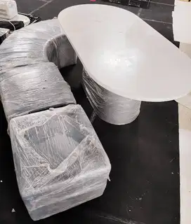 Set Meja Kursi Sofa Ruang Tamu