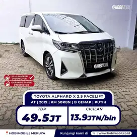 Toyota Alphard X 2.5 AT 2019 Pemakaian 2020