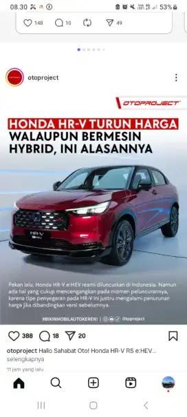 LOKER SALES HONDA MOBIL