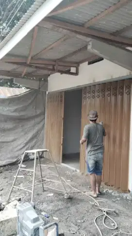 Spesialis pintu harmonika dan kontruksi baja