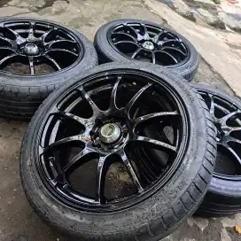 Velg dan ban r17 mazda 2 jazz city yaris xenia avanza livina vios dll