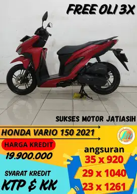HONDA VARIO 150 KEYLESS 2021 BISA CASH DAN KREDIT