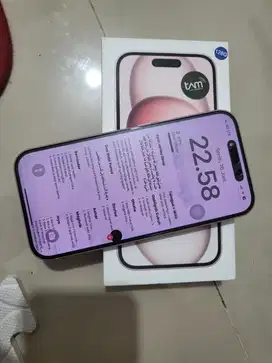 Dijual hp iph 15, 128GB pink