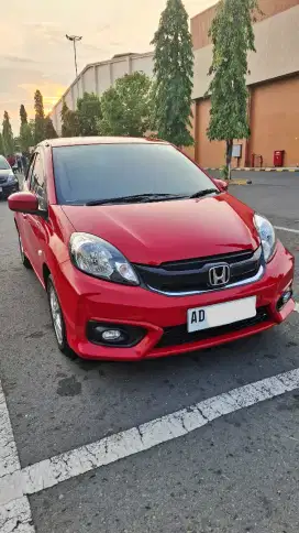 HONDA BRIO E-CVT 2018 (MERAH) FAVORIT