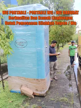 Toilet Portable / Toilet Outdoor/ WC Portable/Toilet Proyek/ Praktis M