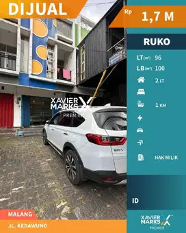 Dijual Cepat Ruko Di Jalan Kedawung Lowokwaru Malang(OLX729)