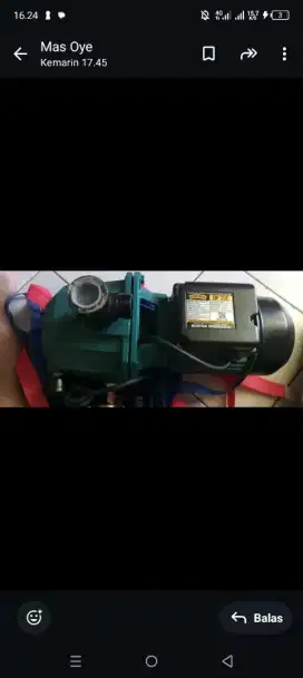 Mesin air jet pump baru