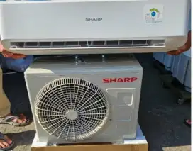 AC sharp 1 PK , pemakaian 3 bulan